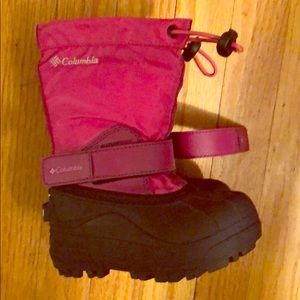 Columbia waterproof toddler boots